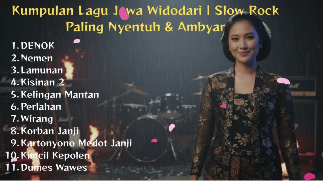 Kumpulan Lagu Jawa Widodari | Slow Rock Paling Nyentuh \u0026 Ambyar