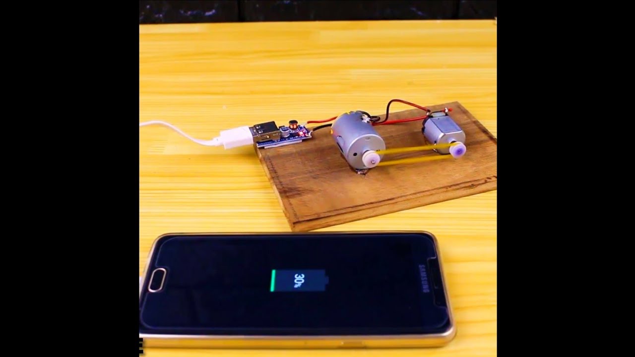 Make a Free Energy🔋 Mobile Phone 📱 Charger ⚡