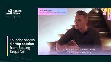 Founder shares his top session from Scaling Steps / AI pricing insights / Scaling Steps 