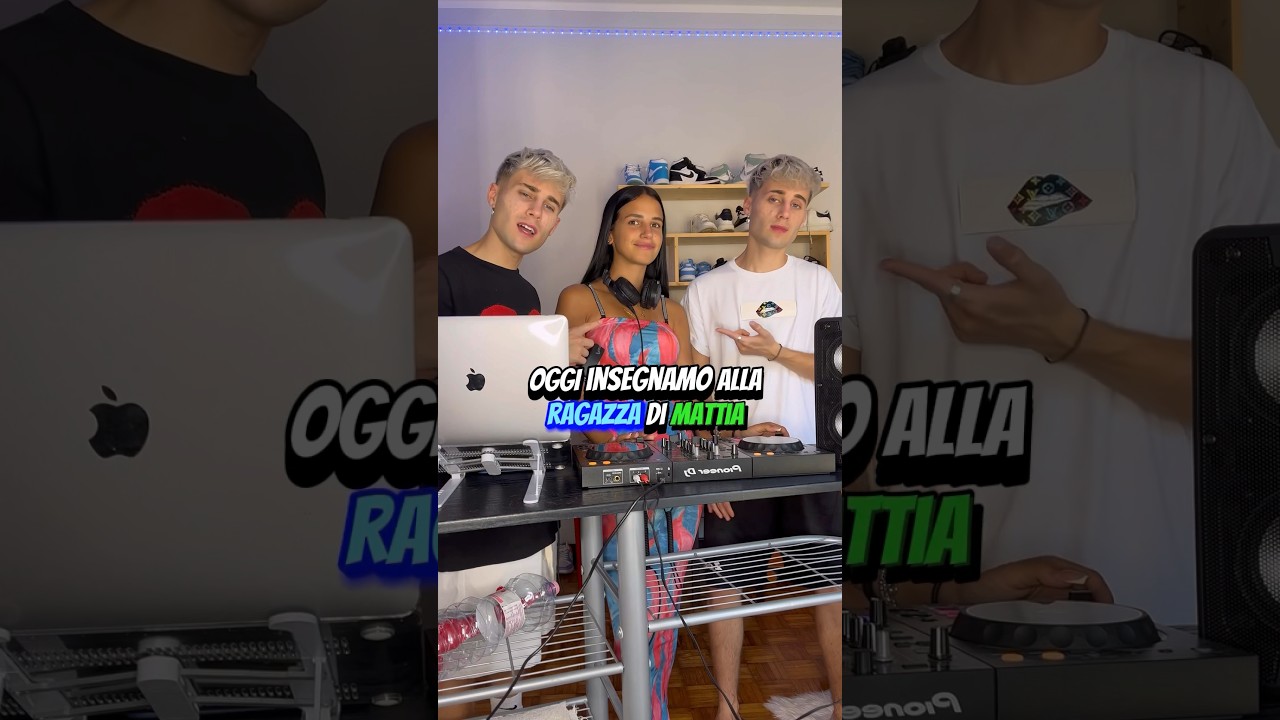 INSEGNIAMO Alla RAGAZZA Di MATTIA A Suonare La CONSOLE Da DJ🎧😂