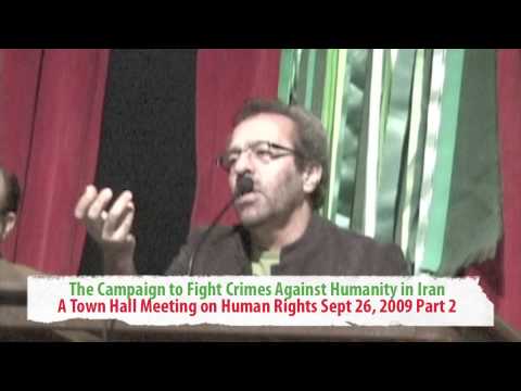 Town hall Meeting on human Rights in Iran Septembe...