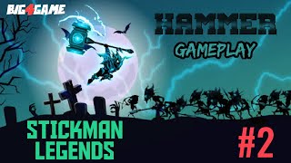 "Stickman Legends: Shadow Fight Offline hammer Game" | GAMEPLAY | 2021 | #stickman #legends screenshot 3