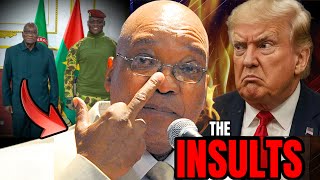 🔥SCHOKKEND INTERVIEW: Zuma beledigt Donald Trump en SCHOKT DE WERELD! in Burkina Faso