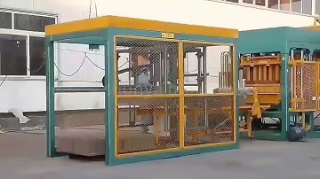 QT6-15 fully automatic concrete block machine