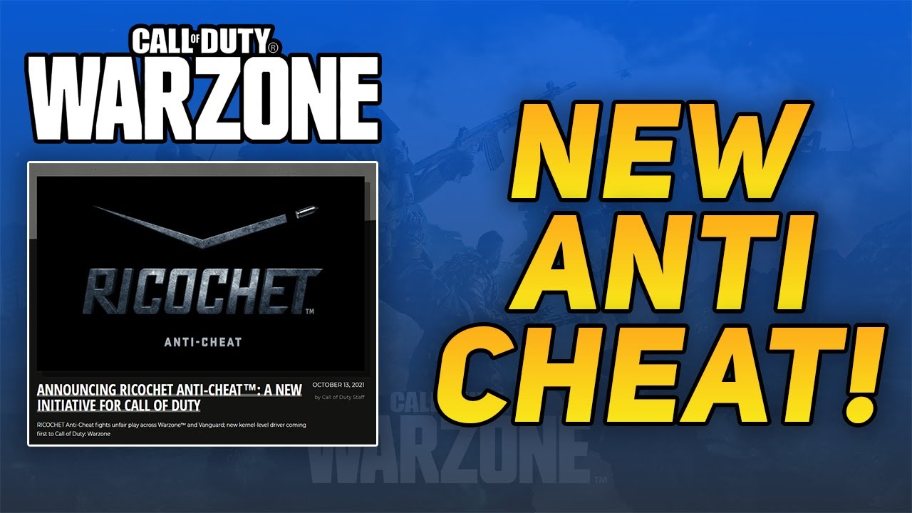 NEW RICOCHET ANTI-CHEAT FOR CALL OF DUTY!