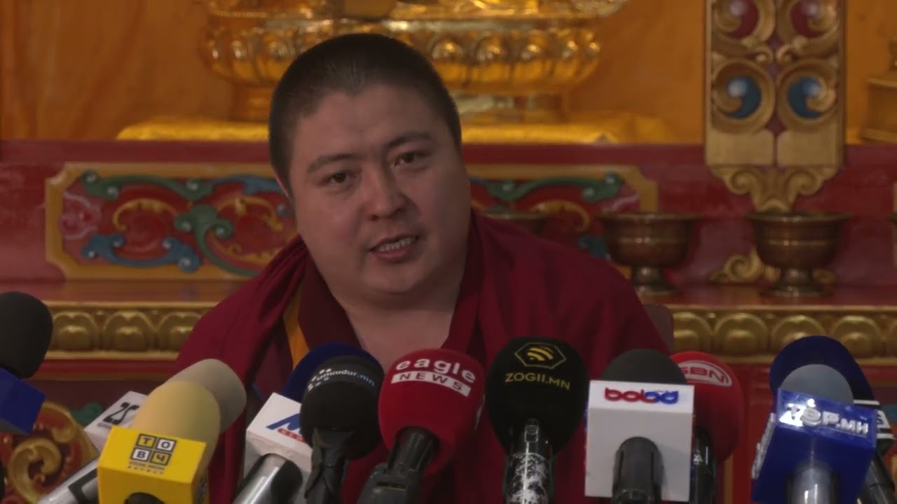 МБШТөв Гандантэгчэнлин хийд - Хэвлэлийн хурал  2023.06.23