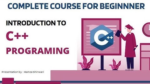 C++ tutorials for beginners in Urdu Part-1 #c++ #programming #HamzaTalk
