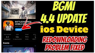 BGMI iOS 4.4 Update Problem Fix 😱Re-Download Issue Solved | Bgmi 4.4 Update ios screenshot 3