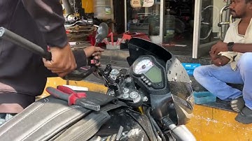 PULSAR 150 KTM Handle Bar Conversion kit. Available For All Pulsar and NS models.#bike #pulsar