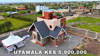 TOURING KSH. 5.9M UTAWALA HOME THAT A KENYAN LADY BUILT HER MUM WHILE LIVING IN USA 🇺🇸 ❤️ 