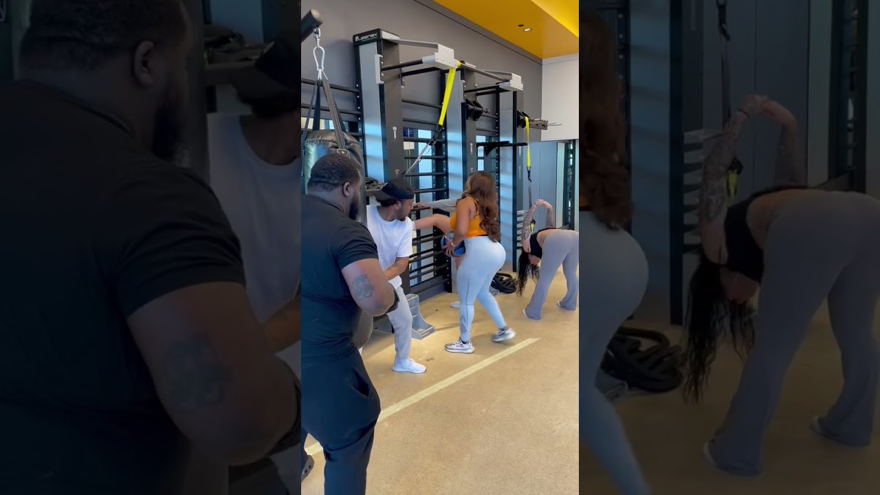 When you see girls at the gym