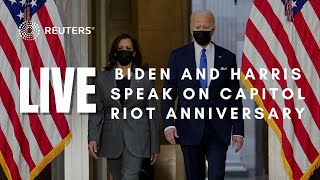 LIVE: U.S. President Joe Biden delivers remarks on anniversary of Capitol attack