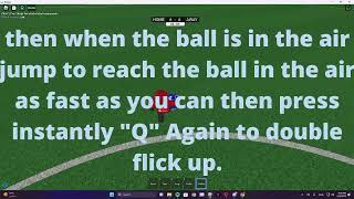 Roblox MPS Skill Move Tutorial: Double Flick Up