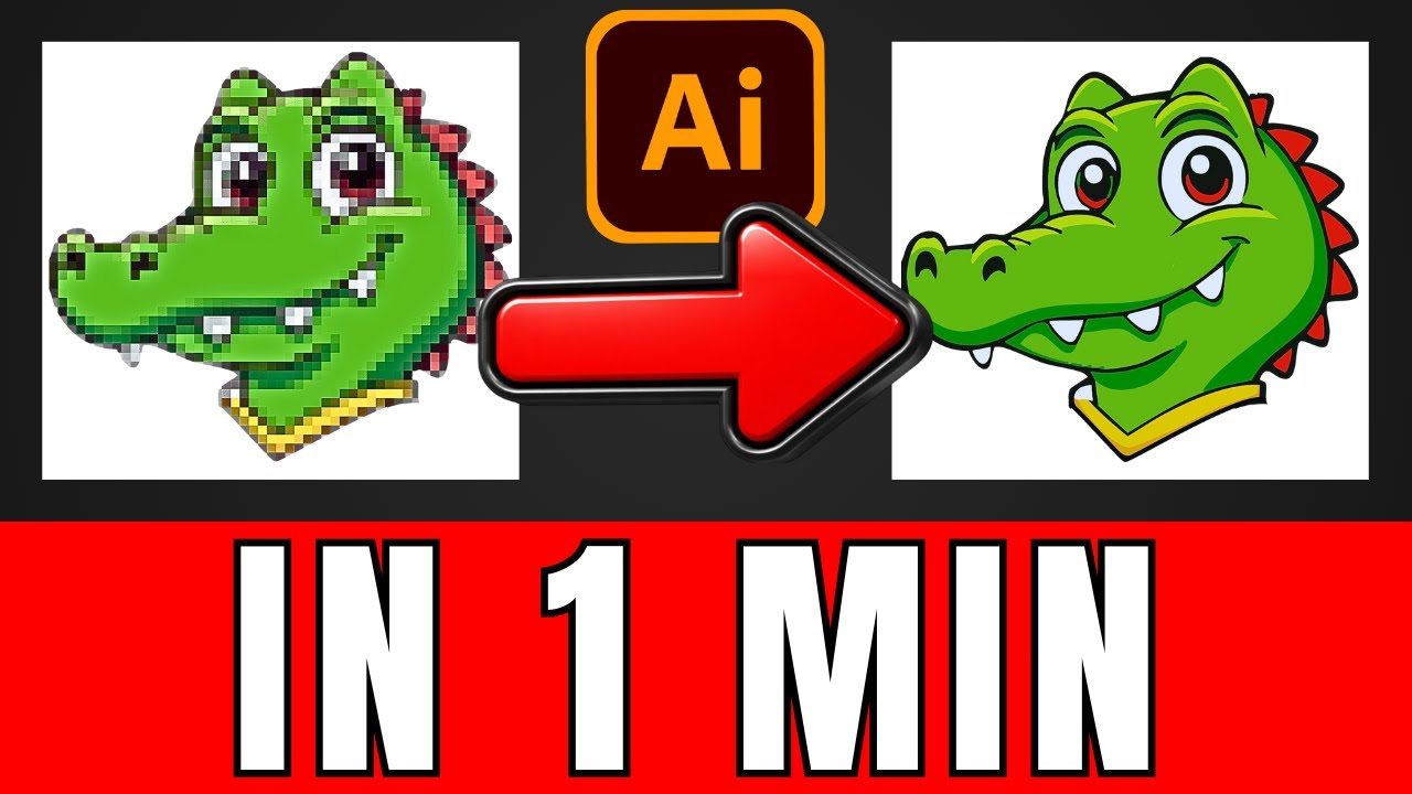 How To Convert Low Quality Image To High Quality In Illustrator (2026)