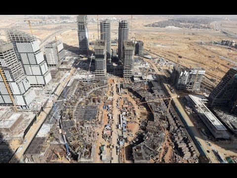 La nouvelle capitale égyptienne prend forme dans le désert