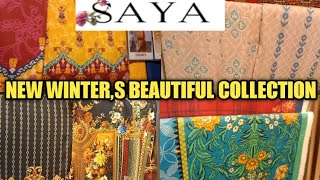 Saya Collectionsaya New Winter,S Collectionhafsa Imran Vlogs