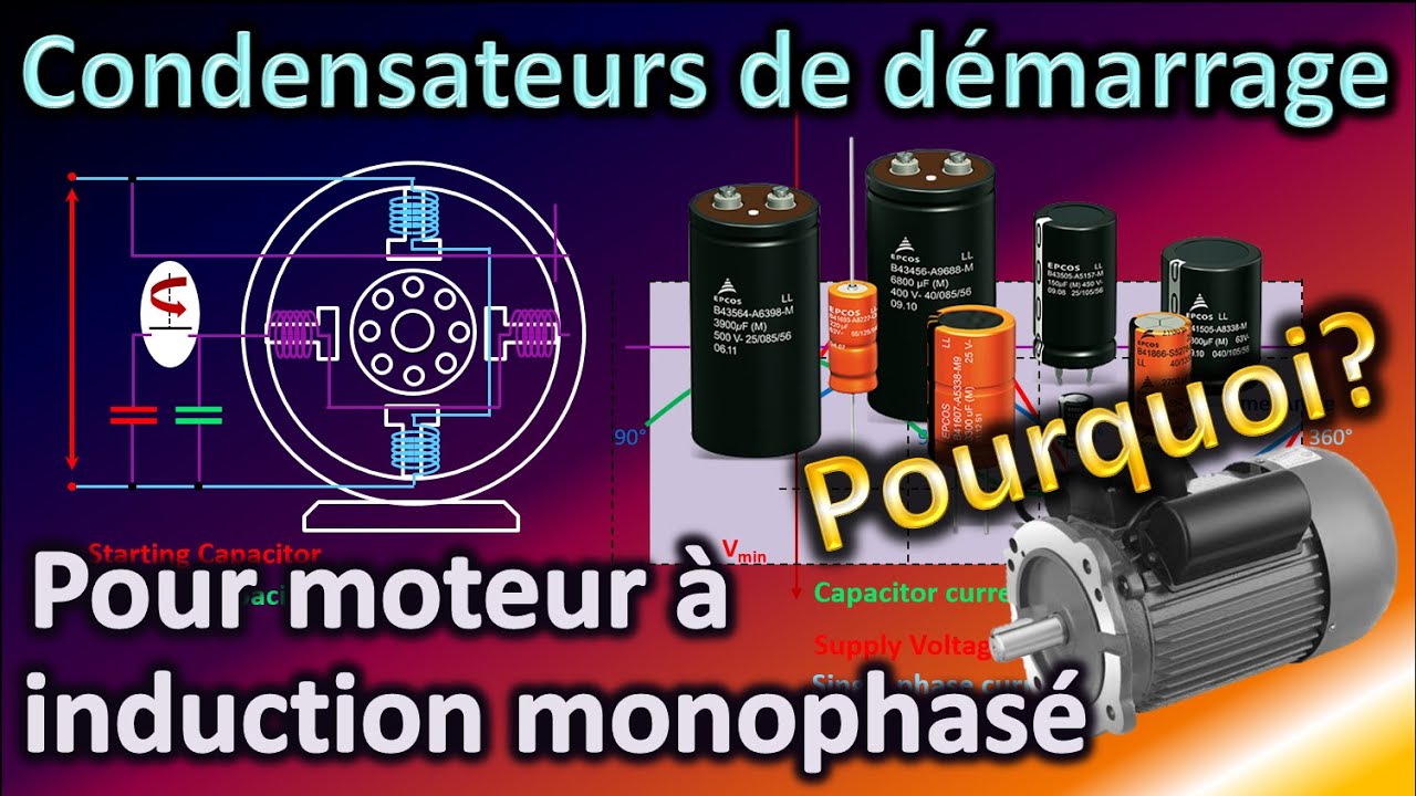 Condensateurs de démarrage / Pourquoi uniquement pour un moteur à — free download