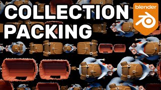 Packing Collection Objects - Geometry Nodes Tutorial screenshot 5