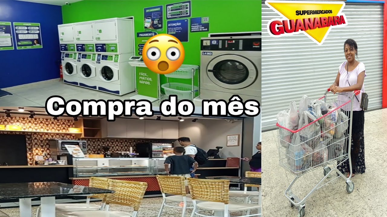 Compra no GUANABARA ❤️Fechamos o supermercado 