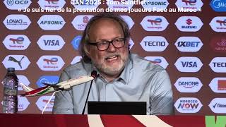 Can 2025 Tom Saintfiet  Je Suis Fier De La Performance De Mes Joueurs Face Au Maroc 