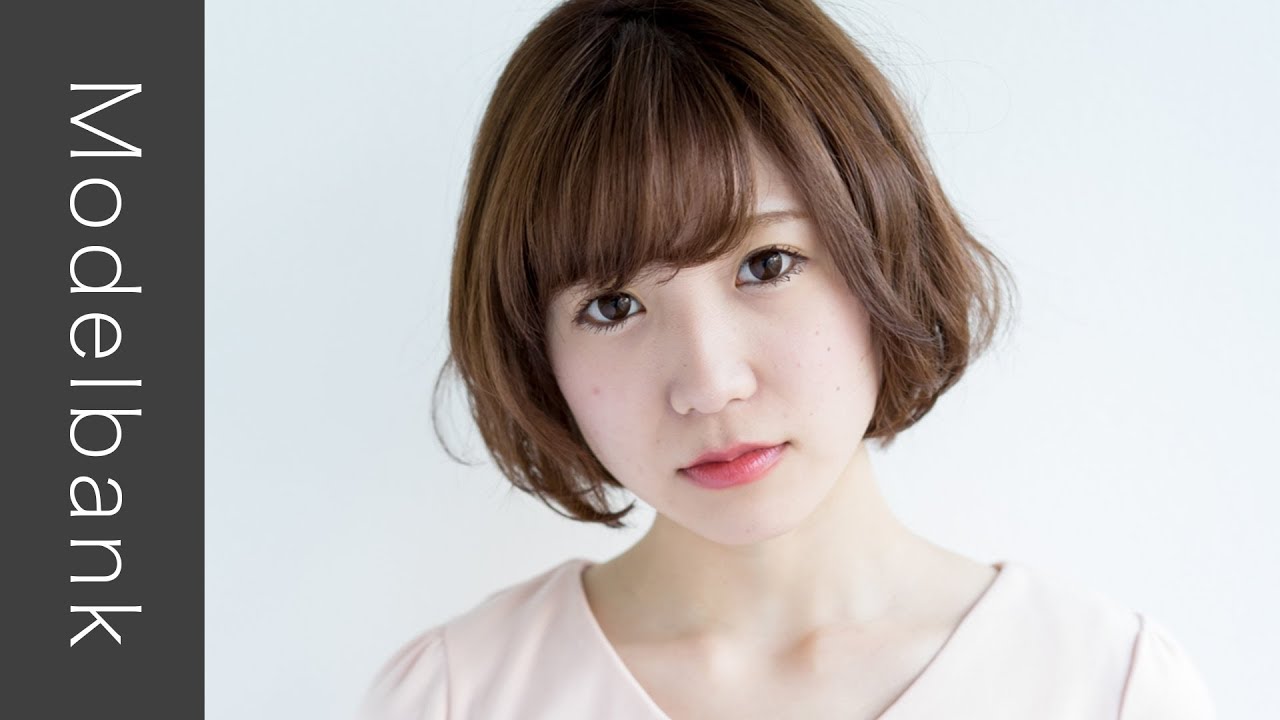 ヘアモデル Mei さんのヘアスタイルの紹介 Modelbank Youtube