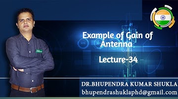 EXAMPLE OF GAIN OF ANTENNA