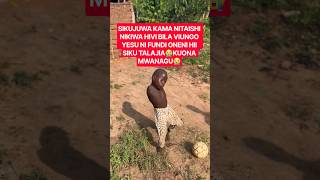 SIKUJUWA KAMA NITAISHI NIKIWA HIVI BILA VIUNGO YESU NI FUNDI ONENI HII SIKU TALAJIA😭KUISHI😭