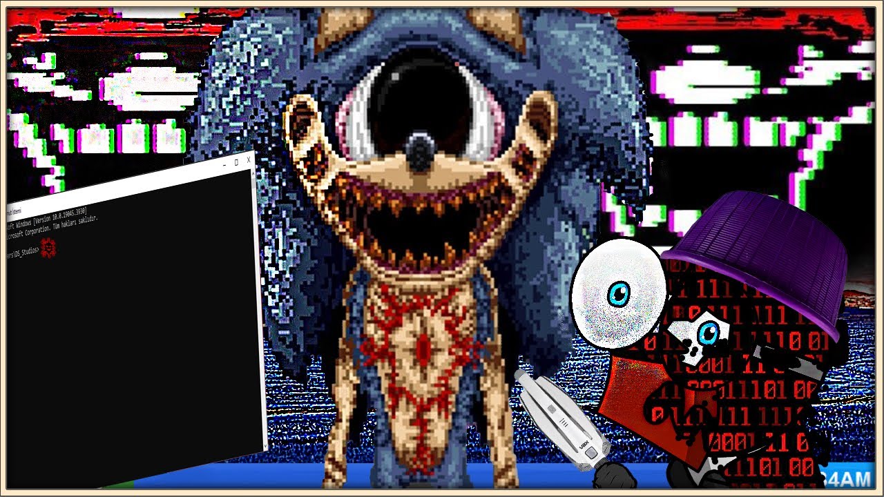 PC İLE BİRLİKTE HAKKI RAHMETİMİZE GAVUŞACAZ💀 | Sonic Exe-Mario Exe [Özel Yayın🔥]