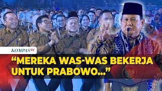 Prabowo Blakblakan Jajaran Kabinet Sempat Waswas Kerja Bersamanya Katanya Galak