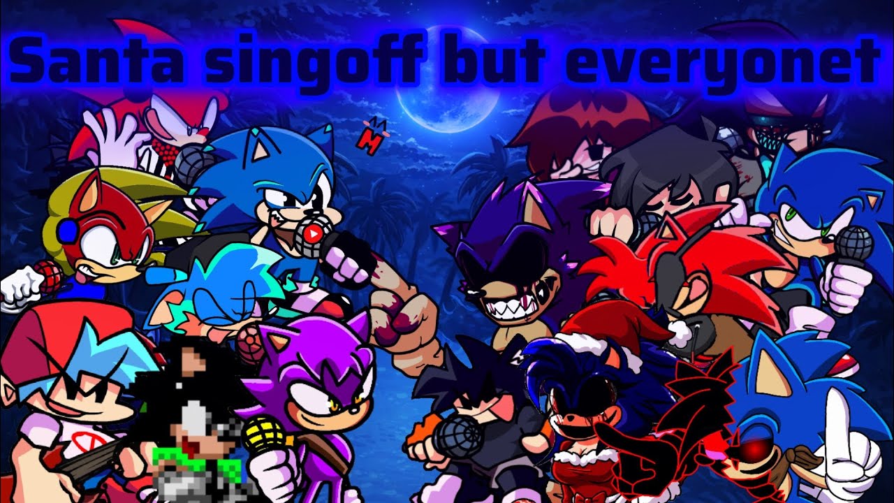 💠Santa Singoff but everyonet Friends y espacial navidad💠