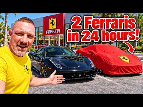 Damon Bought ANOTHER Ferrari!!!?