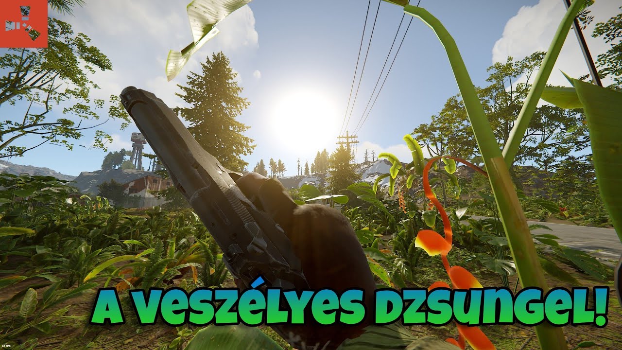 A veszélyes dzsungel! | Rust solo | magyar #43
