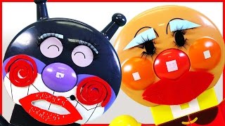 アンパンマン おもちゃアニメ ひなまつり♪ アンパンマンブロックdeメイクアップコンテスト! ひなあられ Toy Kids トイキッズ animation anpanman