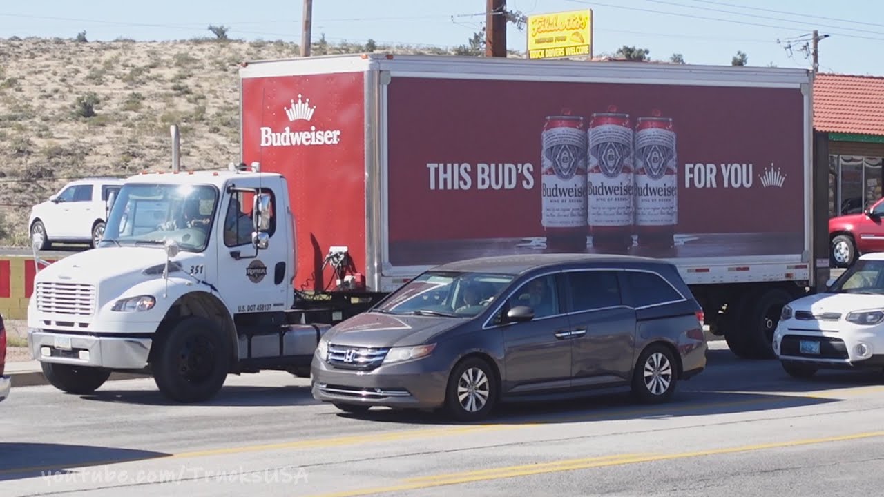 Arizona Highway Truck Spotting, American Trucks USA, Busy Traffic