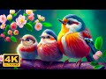 Rainforest Birds in 4K - Colorful Breathtaking Birds with Calming Music - 4K Video ULTRA HD