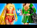 Бедный Супергерой VS Супергерой Миллионер || Харли Квинн VS Вандервуман
