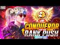 🔴 LIVE | Conqueror Rank Push to Top 100 | PUBG Mobile 🏆