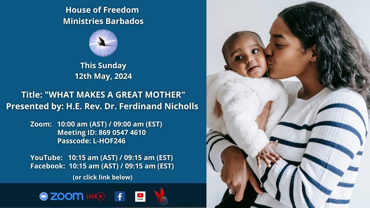 House Of Freedom Barbados 12th May 2024 YouTube