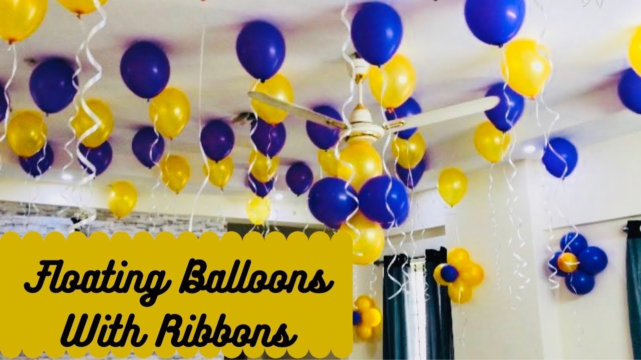 Balloon Ribbons - How to Tie Curly Ribbon to Balloons