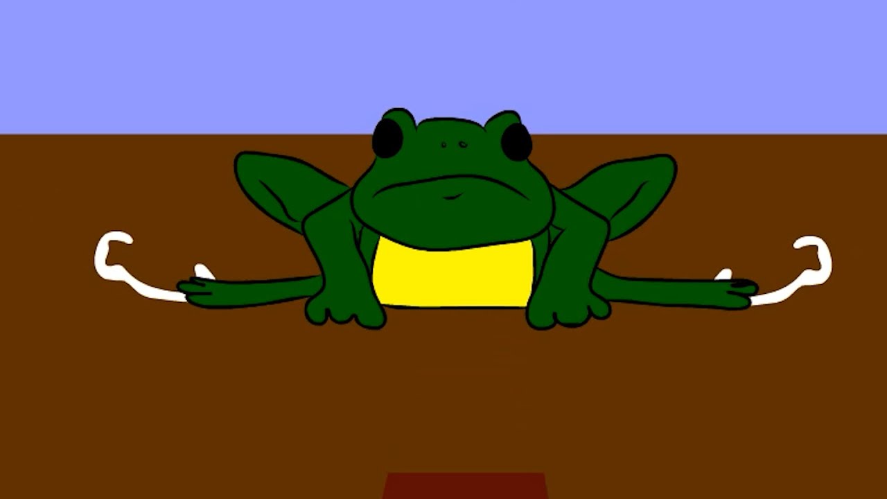 Adobe Animate Lesson 103: Drawing and Animating a Jumping Frog with Effects