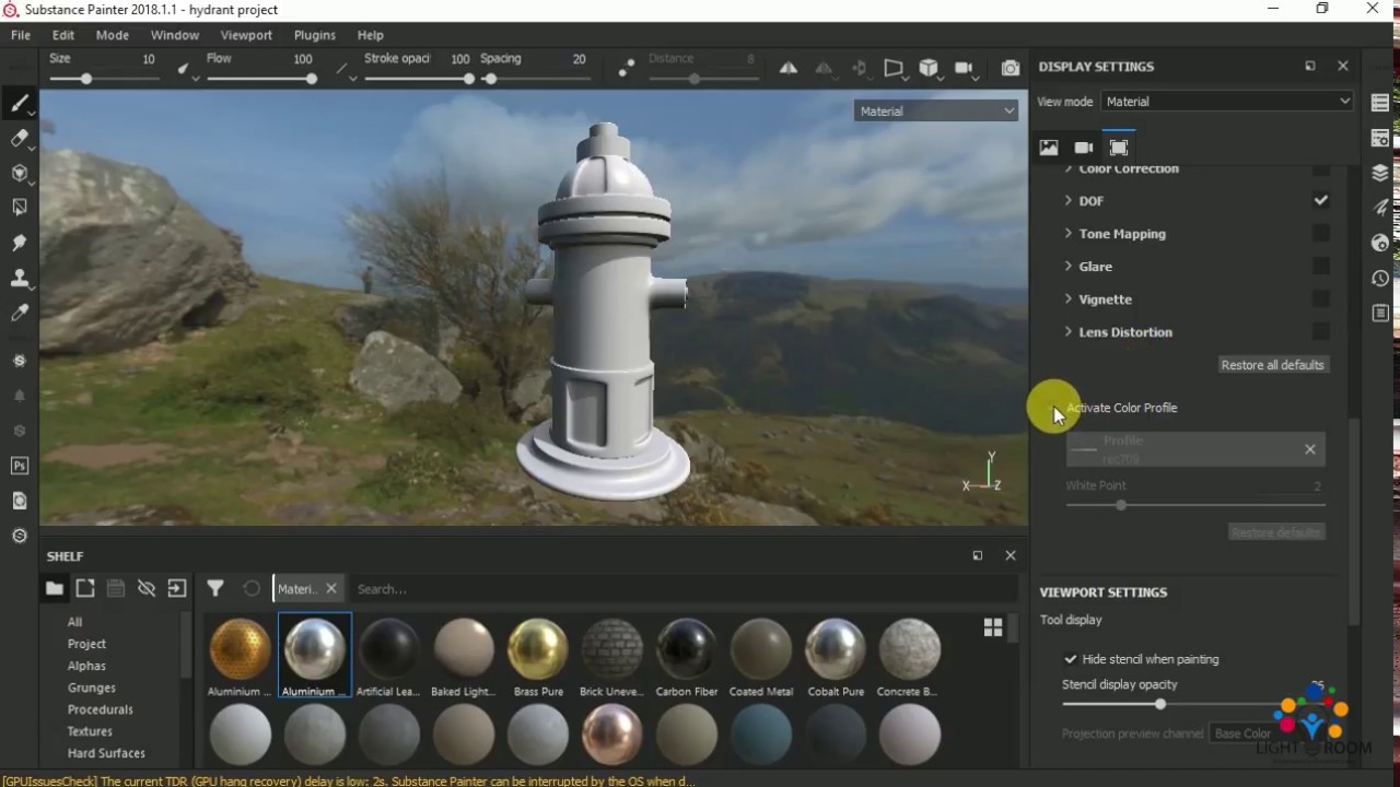 03 Navigation & Configuration of substance painter - YouTube