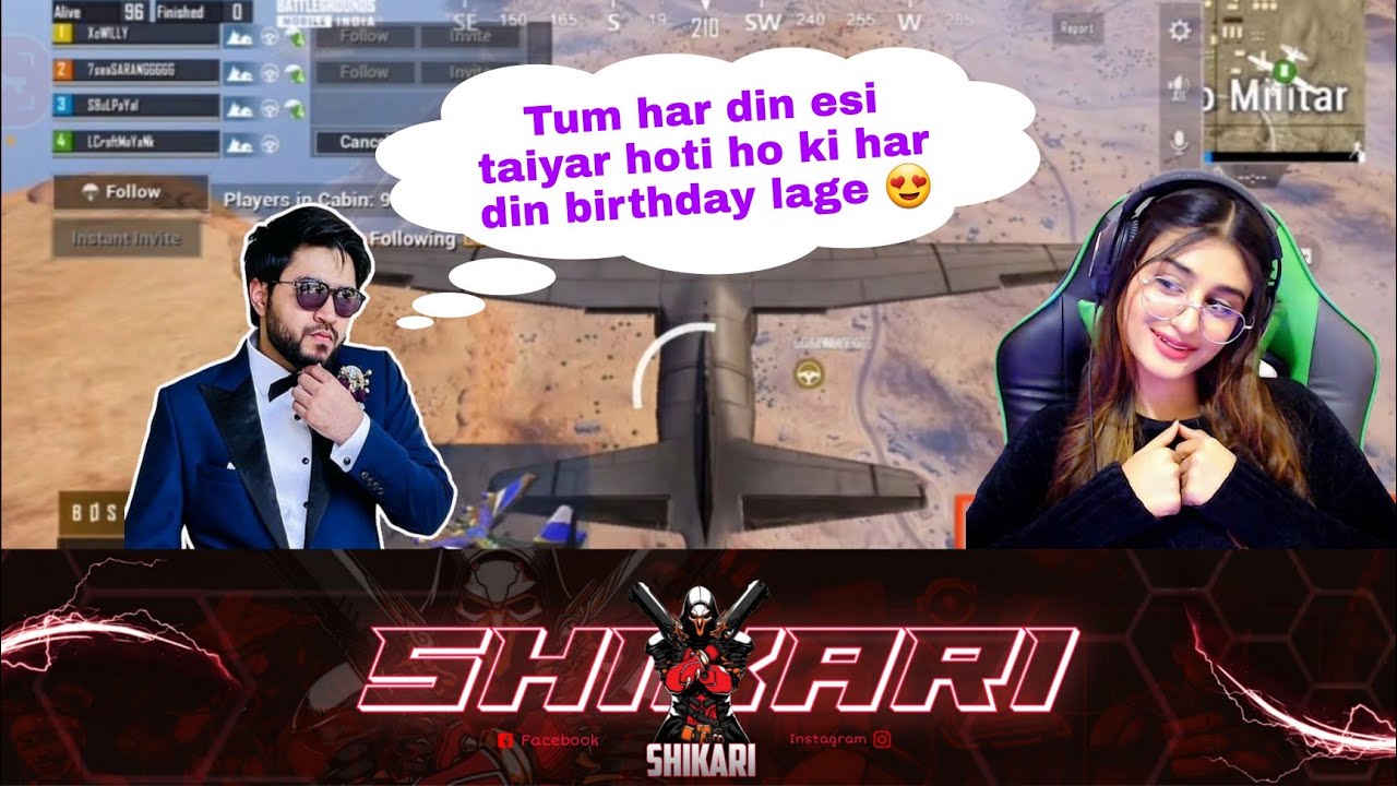 Willy and Payal | Payal Gaming | Willy Gaming | SHIKARI GAMING | Willy ...