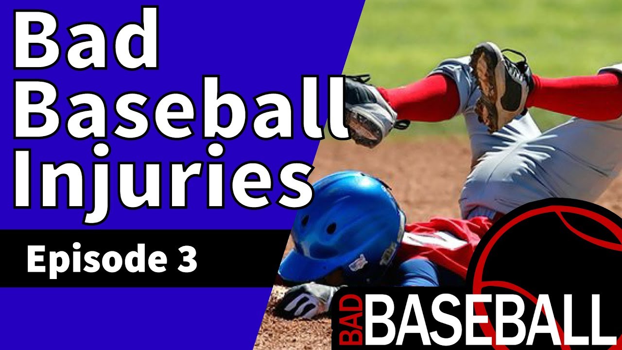 Bad Baseball Injuries, Breaks & Sprains YouTube