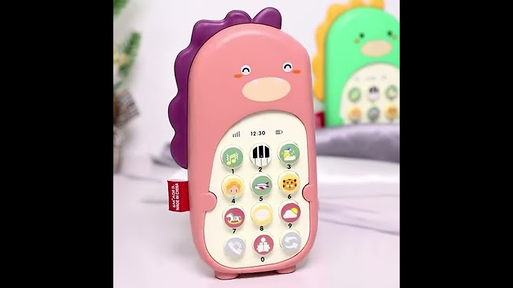 New Baby Kids Music Mobile Phone Bit Silicone Cellphone Telephone Educational Learning Dinosaur Toy