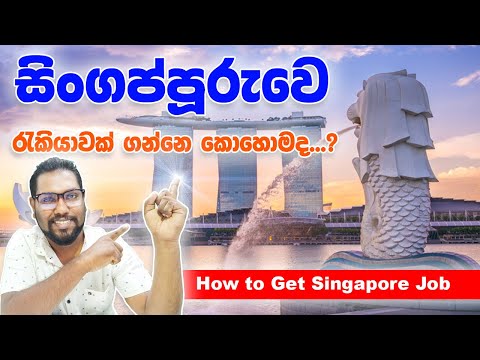 How to get Singapore job | Singapore Job market | Online Job Portal | Wrok Permit | Job Expo