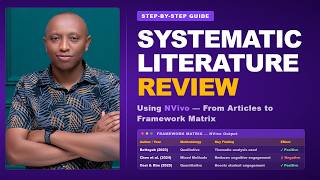 Systematic Literature Review using nvivo Step by Step