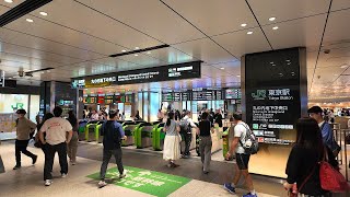 東京駅構内丸の内側からKITTEへ散歩【4K東京街歩き】Japan Tokyo 4K walking tour/Tokyo station,Marunouchi KITTE