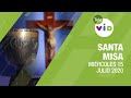 Misa de hoy ⛪ Miércoles 15 de Julio de 2020, Padre Carlos Andrés Montoya - Tele VID