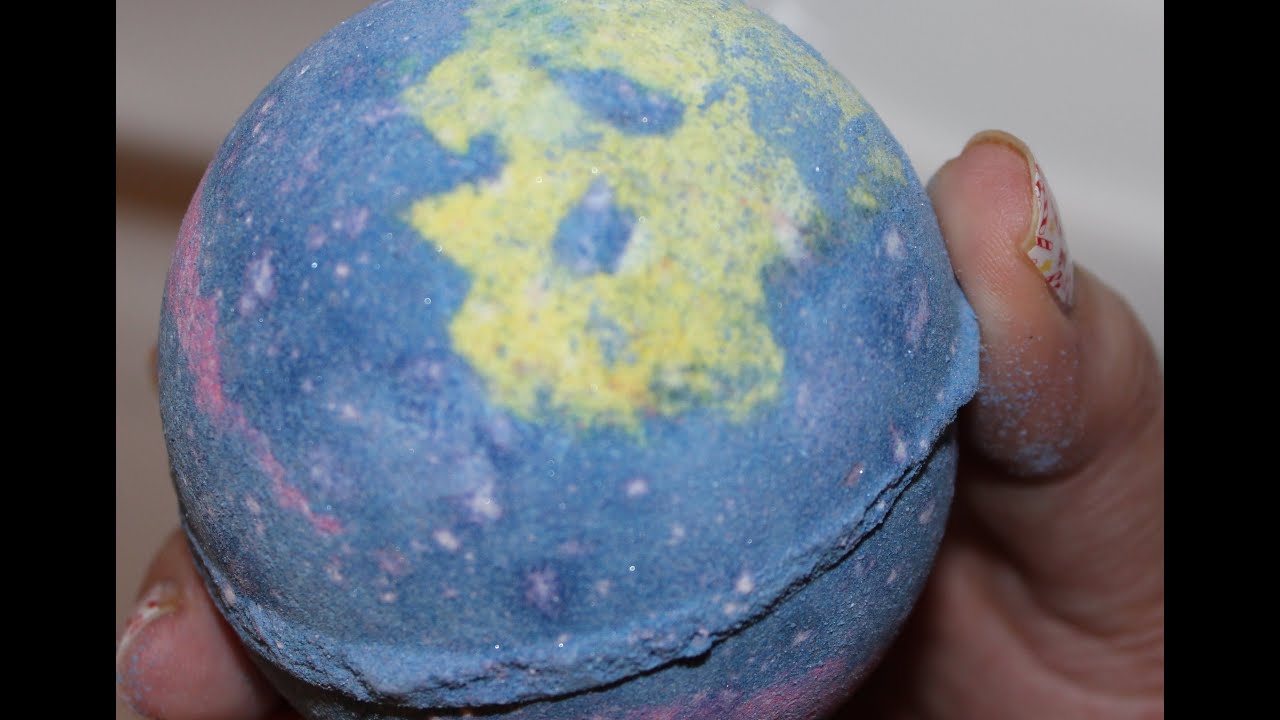 LUSH Bath Bomb "Shoot for the stars" demo