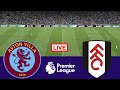 🔴 LIVE : Aston Villa vs Fulham | Premier League 2025/26 | Match Live Today